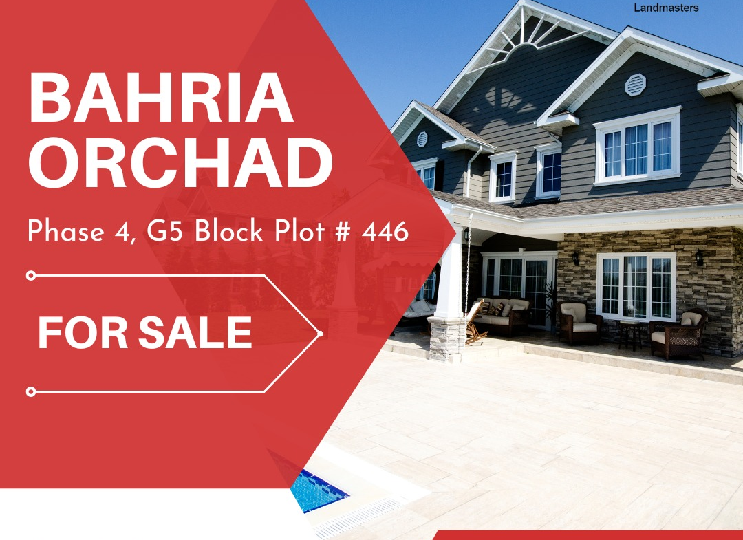 Plot for Sale Bahria Orchard