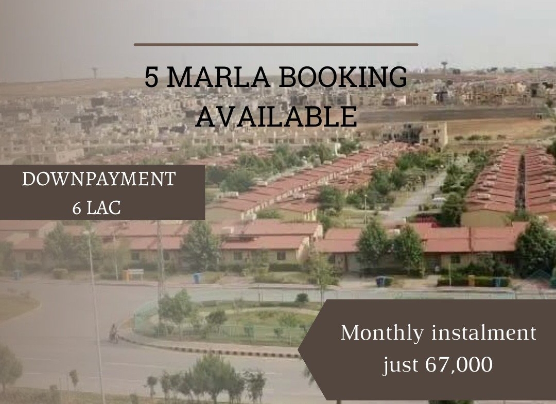 5 Marla Booking Available at Prism Town Gujjar Khan