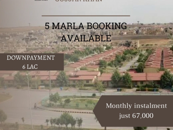 5 Marla Booking Available at Prism Town Gujjar Khan