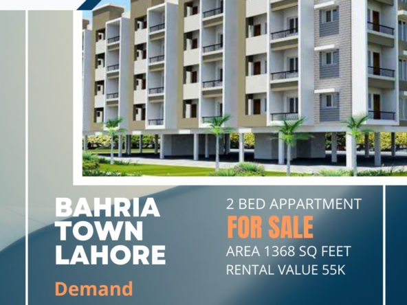 2 𝐁𝐞𝐝 𝐀𝐩𝐚𝐫𝐭𝐦𝐞𝐧𝐭 𝐟𝐨𝐫 𝐒𝐚𝐥𝐞 In Bahria Town Lahore