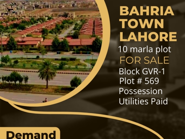 𝟭𝟬 𝗠𝗮𝗿𝗹𝗮 𝗣𝗹𝗼𝘁 𝗳𝗼𝗿 𝗦𝗮𝗹𝗲 𝗕𝗮𝗵𝗶𝗿𝗮 𝗧𝗼𝘄𝗻 𝗟𝗮𝗵𝗼𝗿𝗲